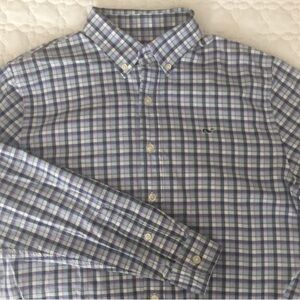 Vineyard Vines button down plaid shirt XL